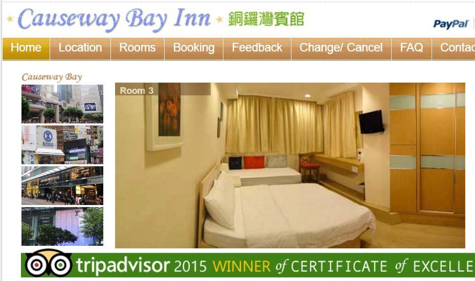 Causeway Bay Inn Hongkong Exteriér fotografie
